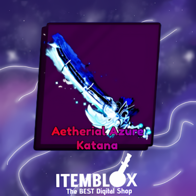 Aetherial Azure Katana