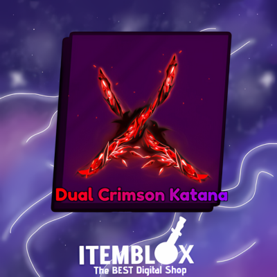 Dual Crimson Katana